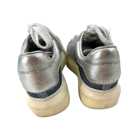 Alexander, McQueen MCQ sneaker and silver glitter - Picture 7 of 8